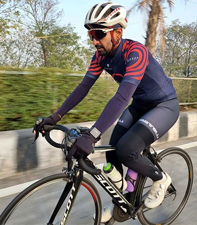 Samir Shingala – National Cyclist & Fitness Expert Coach