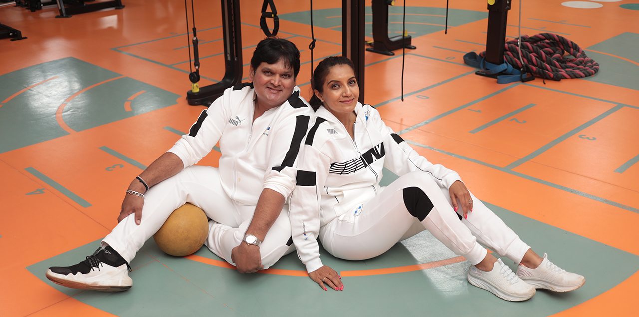 The perfect partnership - Shital and Mehul A Pithawalla