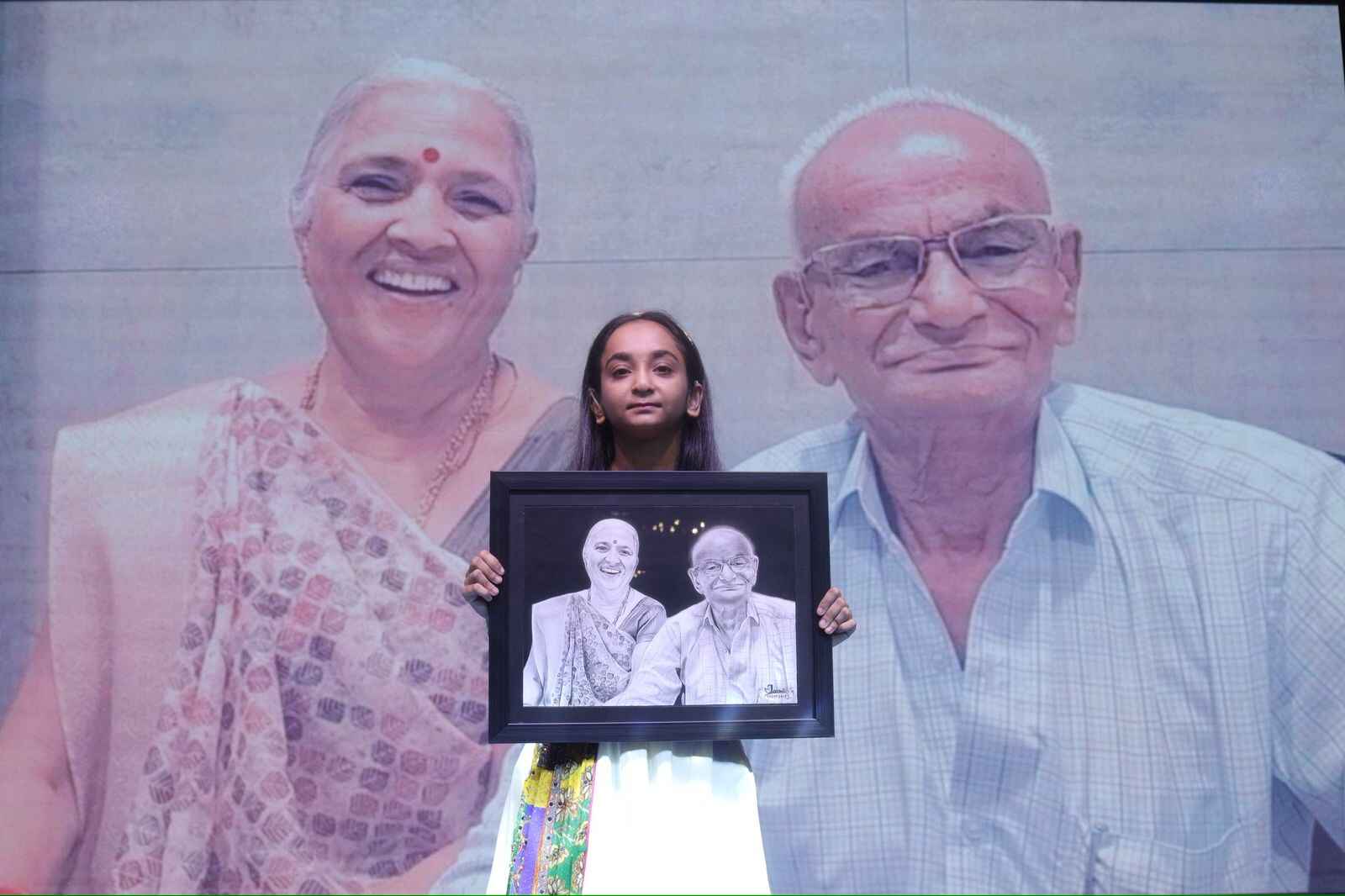  sketches of Jhanvi Hirpara